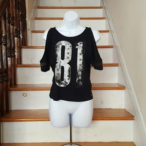 Guess Open Shoulder Top XS